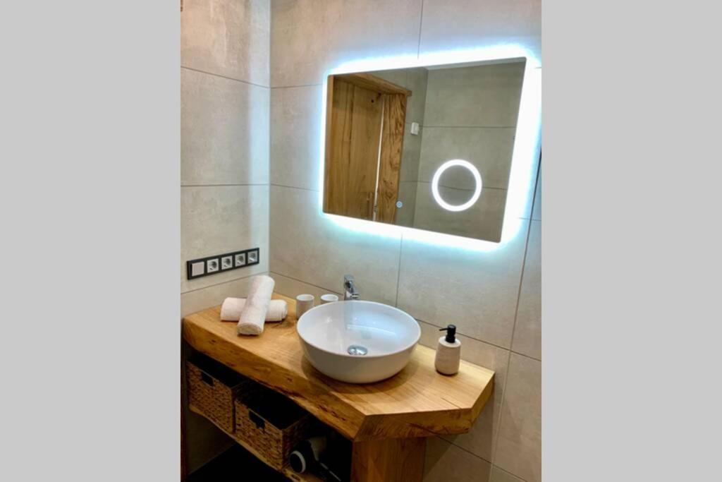 Neue Ruhige Ferienwohnung Am Wald Wustewohlde Esterno foto