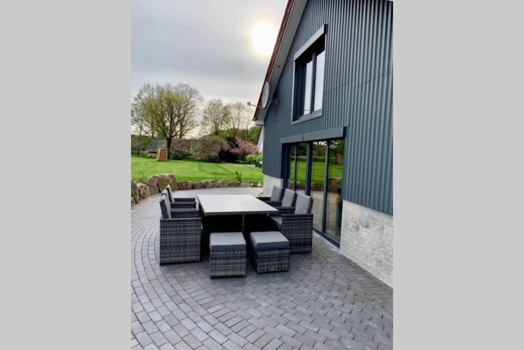 Neue Ruhige Ferienwohnung Am Wald Wustewohlde Esterno foto