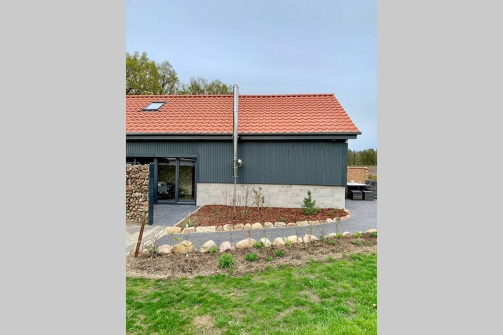 Neue Ruhige Ferienwohnung Am Wald Wustewohlde Esterno foto